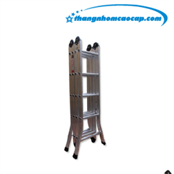 Thang nhôm chữ M Pal 4 khúc B6-205 Thang nhôm chữ M Pal 4 khúc B6-205
